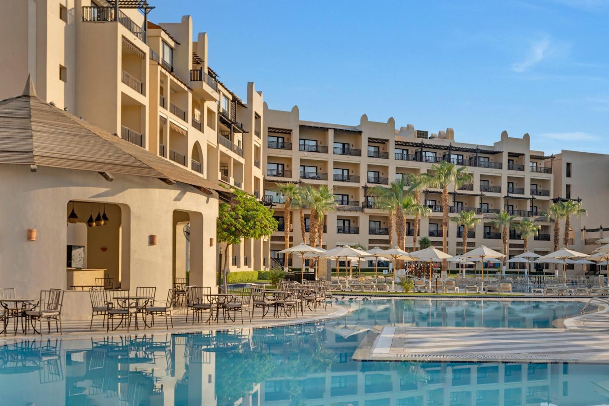 Steigenberger Aqua Magic, All Inclusive Hurghada Esterno foto Hilton Luxor Resort